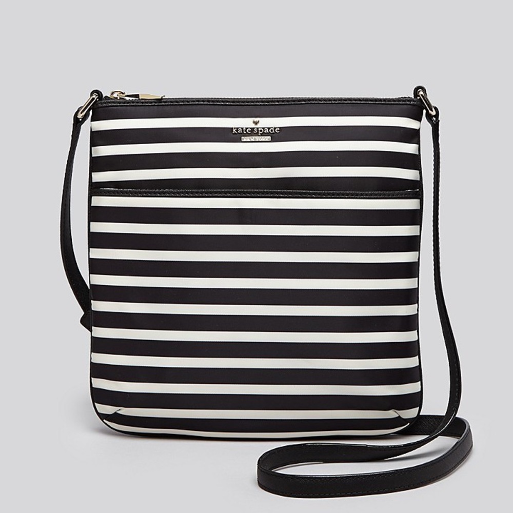 Kate Spade New York Crossbody Classic Nylon Stripe